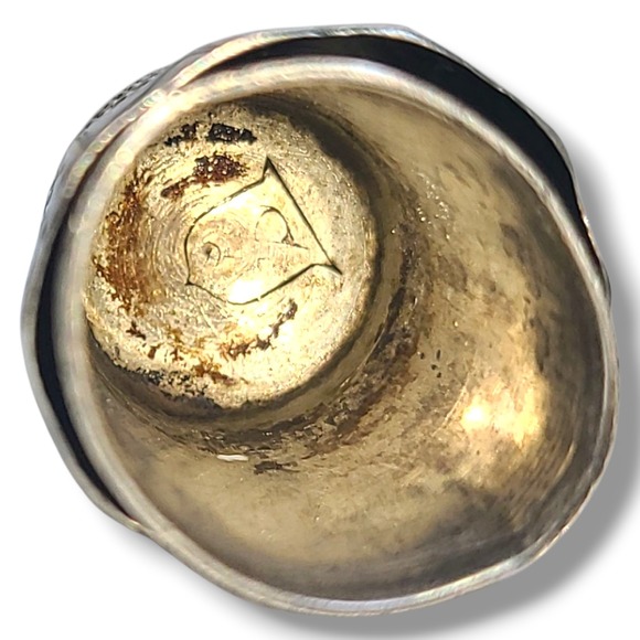 2 Vintage Simon Brothers Sterling Silver Thimbles Size 8 & 10 - Picture 6 of 7